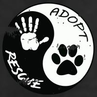 Adopt And Rescue Animal For Animal Foster Shelters Large Microfiber Waffle Golf Towel