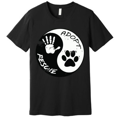 Adopt And Rescue Animal For Animal Foster Shelters Premium T-Shirt