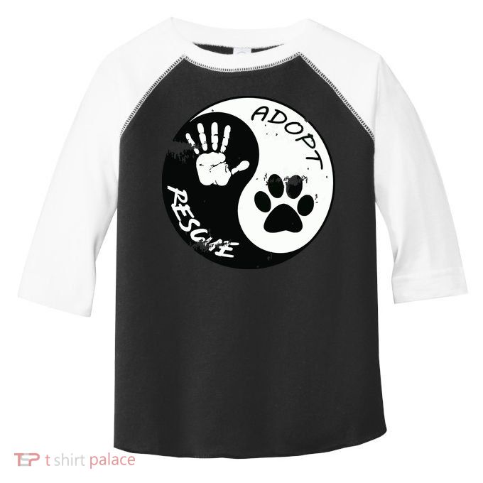 Adopt And Rescue Animal For Animal Foster Shelters Toddler Fine Jersey T-Shirt