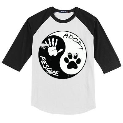 Adopt And Rescue Animal For Animal Foster Shelters Kids Colorblock Raglan Jersey
