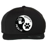 Adopt And Rescue Animal For Animal Foster Shelters Wool Snapback Cap
