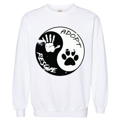 Adopt And Rescue Animal For Animal Foster Shelters Garment-Dyed Sweatshirt