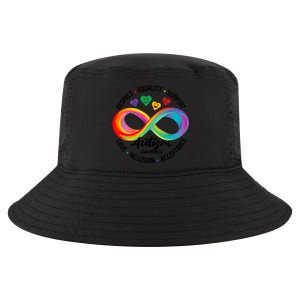 Autism Awareness Respect Equality Support Love Inclusion Funny Gift Cool Comfort Performance Bucket Hat