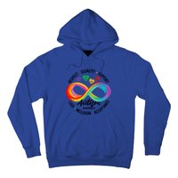 Autism Awareness Respect Equality Support Love Inclusion Funny Gift Hoodie