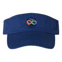 Autism Awareness Respect Equality Support Love Inclusion Funny Gift Valucap Bio-Washed Visor