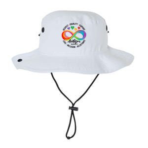 Autism Awareness Respect Equality Support Love Inclusion Funny Gift Legacy Cool Fit Booney Bucket Hat