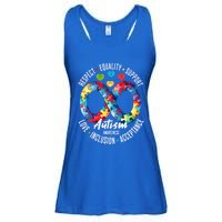 Autism Awareness Respect Equality Support Cute Gift Ladies Essential Flowy Tank