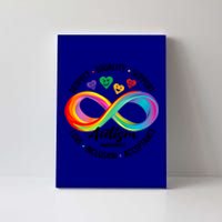 Autism Awareness Respect Equality Support Love Inclusion Gift Canvas