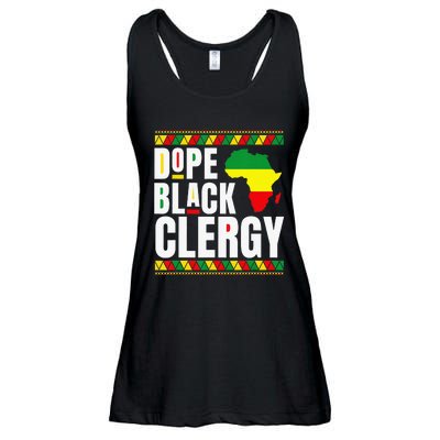 African American Religious Proud Dope Black Clergy Ladies Essential Flowy Tank