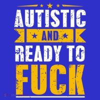 Autistic And Ready To Fuck Funny Autism Gift Mesh Reversible Basketball Jersey Tank