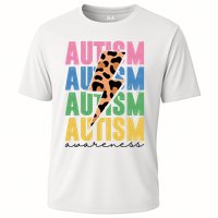 Autism Awareness Retro Cheetah Performance Shirt