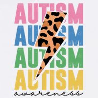 Autism Awareness Retro Cheetah Performance Shirt