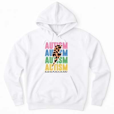 Autism Awareness Retro Cheetah Hoodie