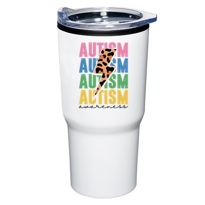 Autism Awareness Retro Cheetah Tumbler