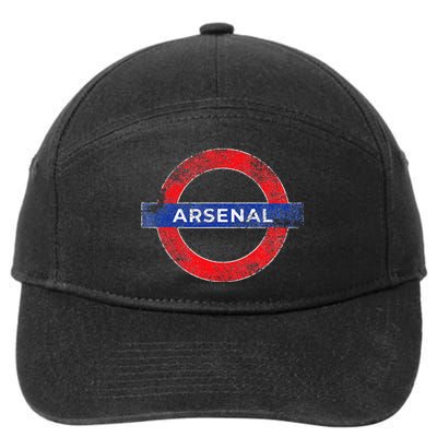 Arsenal 7-Panel Snapback Hat