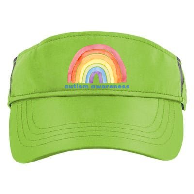 Autism Awareness Rainbow Adult Drive Performance Visor