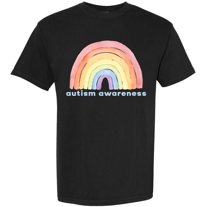 Autism Awareness Rainbow Garment-Dyed Heavyweight T-Shirt