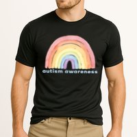 Autism Awareness Rainbow Cooling Performance Crew T-Shirt