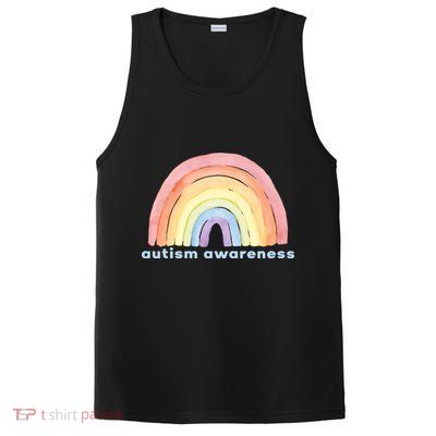 Autism Awareness Rainbow PosiCharge Competitor Tank