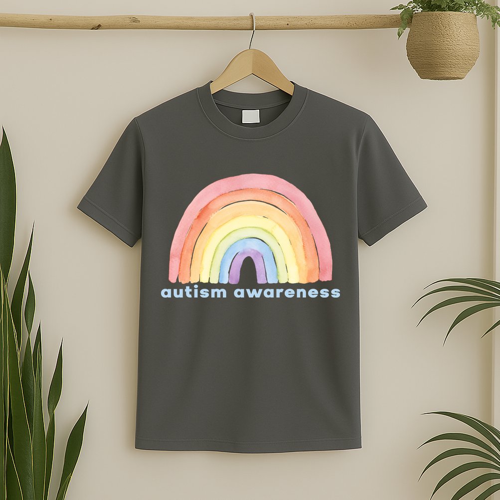 Autism Awareness Rainbow T-Shirt