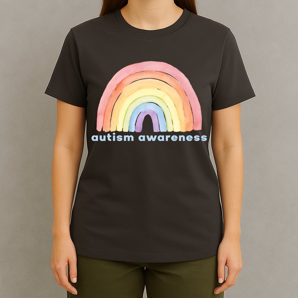 Autism Awareness Rainbow T-Shirt