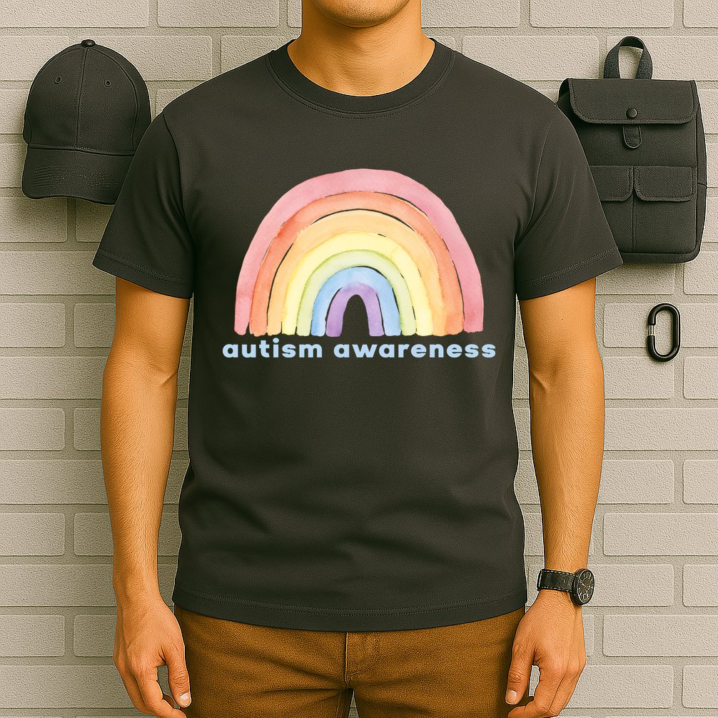 Autism Awareness Rainbow T-Shirt