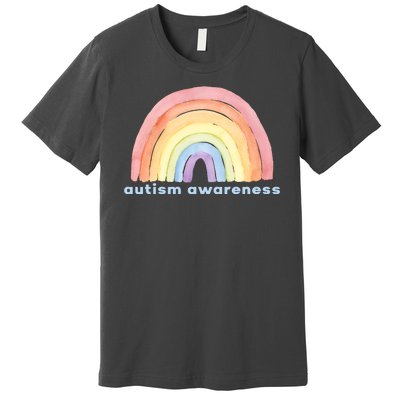 Autism Awareness Rainbow Premium T-Shirt