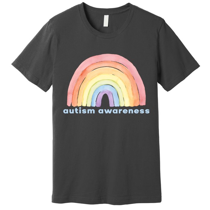 Autism Awareness Rainbow Premium T-Shirt
