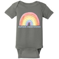 Autism Awareness Rainbow Baby Bodysuit