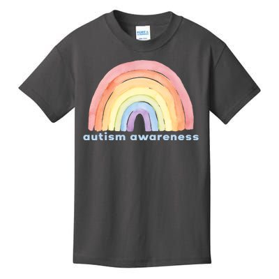 Autism Awareness Rainbow Kids T-Shirt