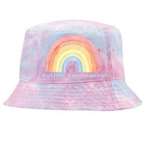 Autism Awareness Rainbow Tie-Dyed Bucket Hat