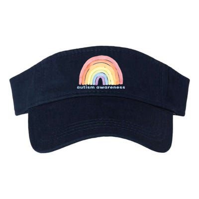 Autism Awareness Rainbow Valucap Bio-Washed Visor