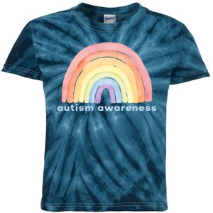 Autism Awareness Rainbow Kids Tie-Dye T-Shirt