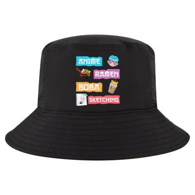 Awesome Anime Ra Boba Sketching Anime Lovers Kawaii  Cool Comfort Performance Bucket Hat