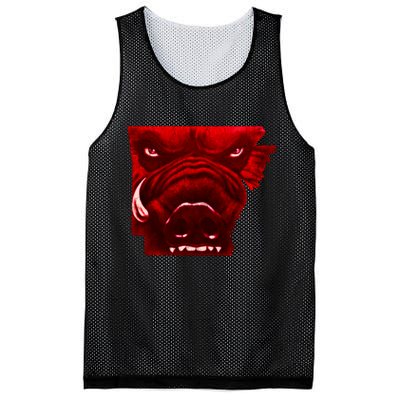 Arkansas Mesh Reversible Basketball Jersey Tank