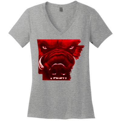 Arkansas Women's V-Neck T-Shirt