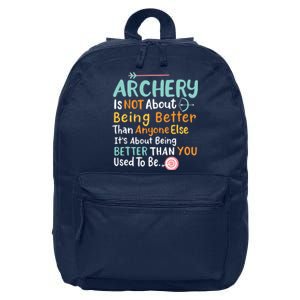 Archery 16 in Basic Backpack