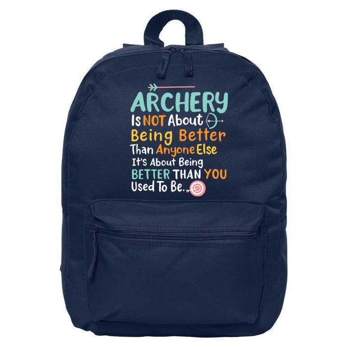 Archery 16 in Basic Backpack