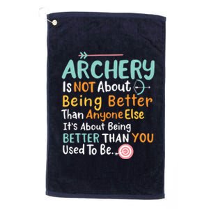 Archery Platinum Collection Golf Towel