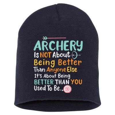 Archery Short Acrylic Beanie