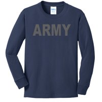 ARMY Kids Long Sleeve Shirt