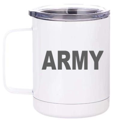 ARMY 12 oz Stainless Steel Tumbler Cup