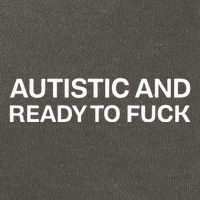 Autistic And Ready To Fuck Funny Autism Cotton Canvas Backpack