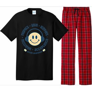 Autism Awareness Respect Love Support Inclusion Gift Pajama Set