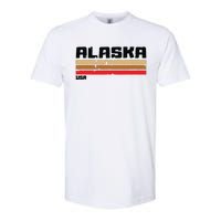 Alaskas Ak Retro Vintage Softstyle CVC T-Shirt