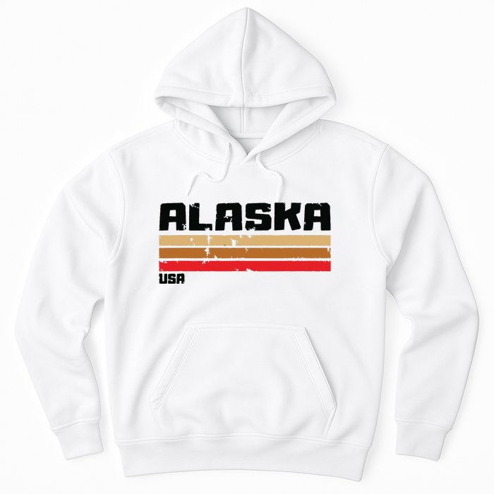 Alaskas Ak Retro Vintage Hoodie