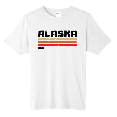 Alaskas Ak Retro Vintage Tall Fusion ChromaSoft Performance T-Shirt