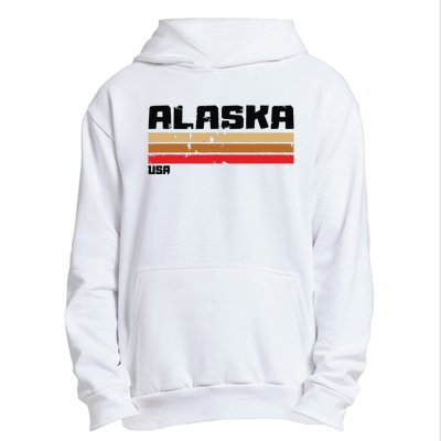 Alaskas Ak Retro Vintage Urban Pullover Hoodie