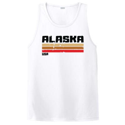 Alaskas Ak Retro Vintage PosiCharge Competitor Tank