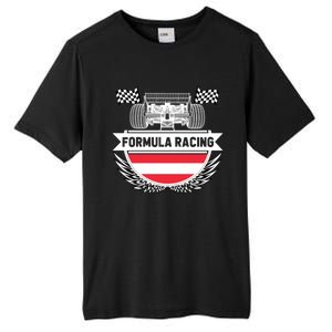 Austrian Auto Race Austria Flag Formula Racing Car Race Fan Cute Gift Tall Fusion ChromaSoft Performance T-Shirt